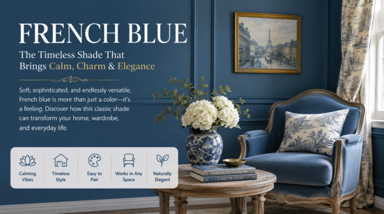French Blue: The Timeless Shade That Brings Calm, Charm, and Elegance French Blue